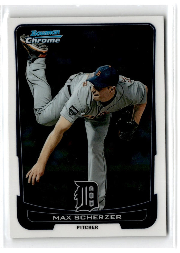 2012 Bowman Chrome Max Scherzer #164