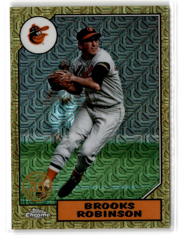 2022 Topps Chrome Brooks Robinson #455