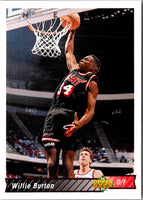 1992 Upper Deck Willie Burton #128