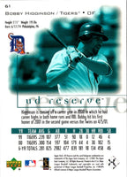2001 UD Reserve Bobby Higginson #61