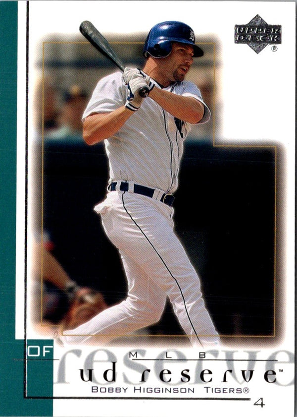 2001 UD Reserve Bobby Higginson #61