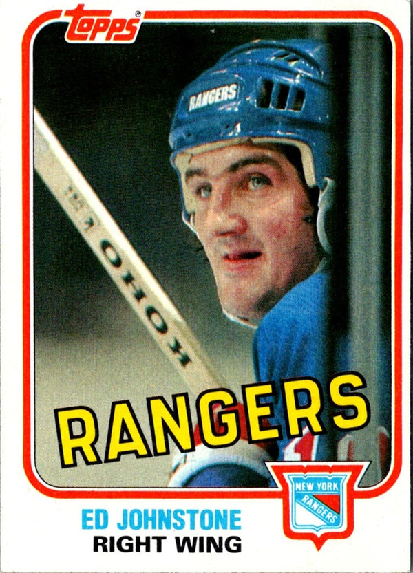 1981 O-Pee-Chee Ed Johnstone #226