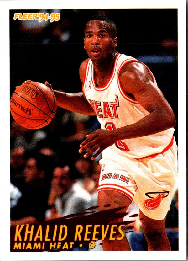 1994 Fleer European Khalid Reeves #123
