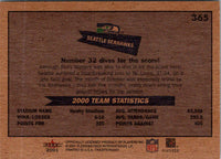 2001 Fleer Tradition Glossy Seattle Seahawks #365