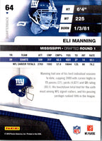 2010 Panini Absolute Memorabilia Spectrum Red Eli Manning #64