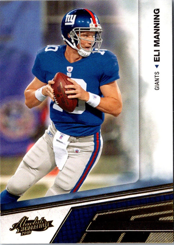 2010 Panini Absolute Memorabilia Spectrum Red Eli Manning #64