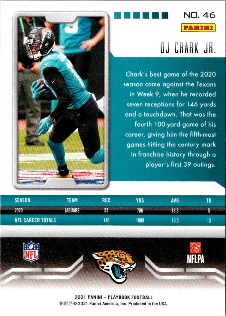 2021 Panini Playbook DJ Chark Jr.