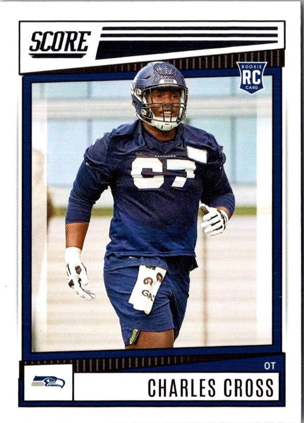 2022 Score Charles Cross #321 Rookie