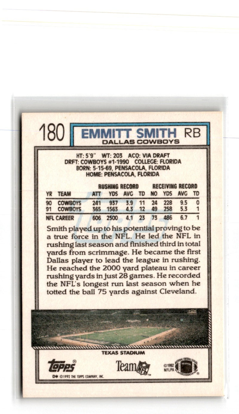 1992 Topps Emmitt Smith