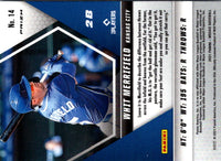 2021 Panini Mosaic Blue Whit Merrifield #14
