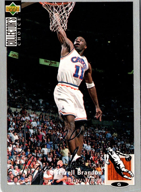 1994 Collector's Choice Terrell Brandon #49