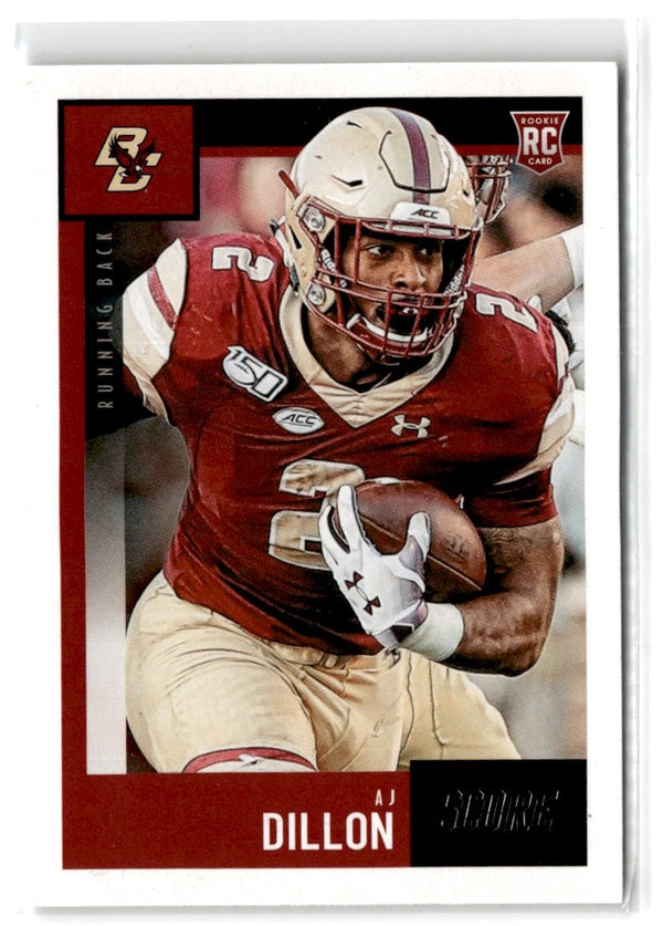 2020 Score Red AJ Dillon #371