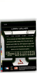 2005 Donruss Zenith Larry Walker