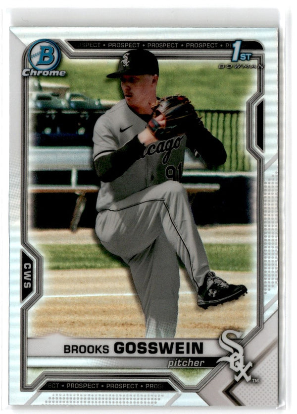 2021 Bowman Draft Chrome Brooks Gosswein #BDC-21