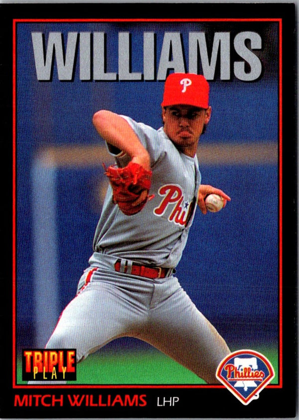 1993 Triple Play Mitch Williams #125
