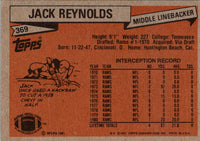 1981 Topps Jack Reynolds #369