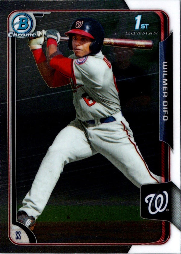 2015 Bowman Chrome Prospects Wilmer Difo #BCP241