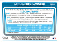 2011 Bowman Chrome Prospects Arquimedes Caminero #BCP187