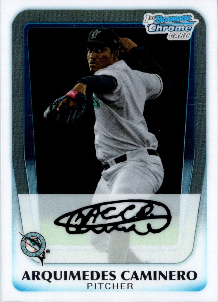 2011 Bowman Chrome Prospects Arquimedes Caminero