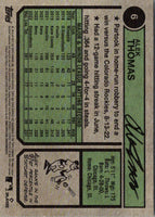 2023 Topps 1988 Baseball 35th Anniversary Autographs Red (Series Two) Alek Thomas #88BA-AT