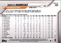 2020 Topps Dereck Rodriguez #393