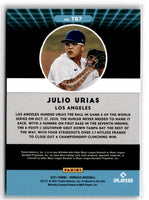 2021 Donruss Trending Pink Fireworks Julio Urias #TR7