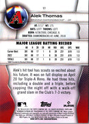 2023 Bowman Platinum Alek Thomas