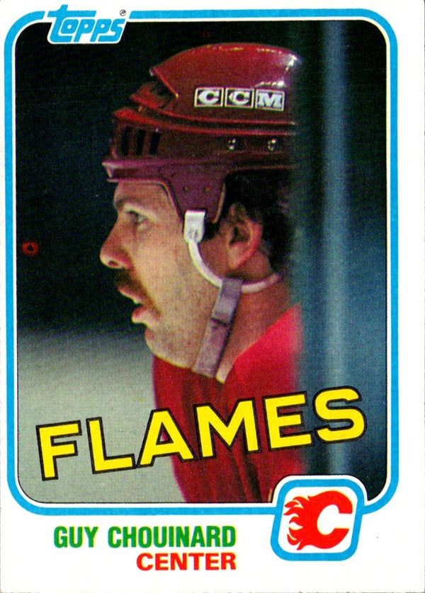 1981 O-Pee-Chee Guy Chouinard #33