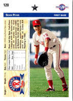 1992 Upper Deck Minors Sean Ryan #120