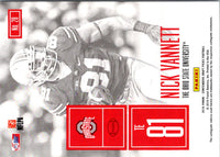 2016 Panini Contenders Draft Picks Game Day Tickets Nick Vannett #28
