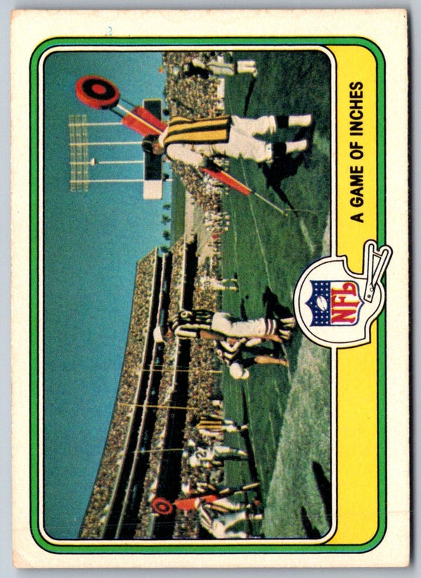 1981 Fleer Team Action A Game Of Inches #83