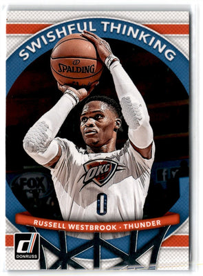 2017 Donruss Swishful Thinking Russell Westbrook #4