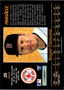 1993 Pinnacle Roger Clemens