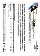 2021 Topps Zack Burdi