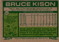 1977 Topps Bruce Kison #563