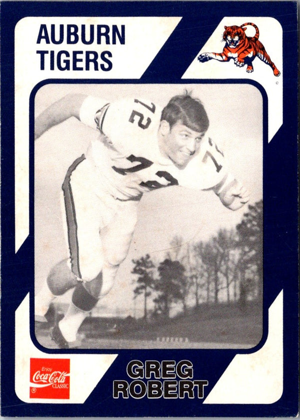 1989 Collegiate Collection Auburn Coke 580 Greg Robert #242