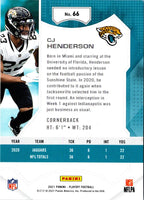 2021 Panini Playoff CJ Henderson #66