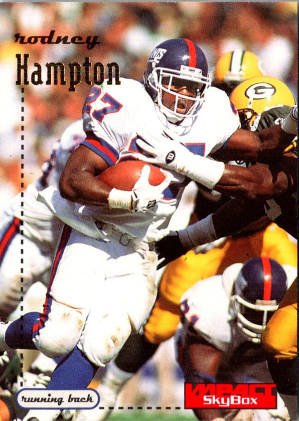 1996 SkyBox Impact Rodney Hampton #94