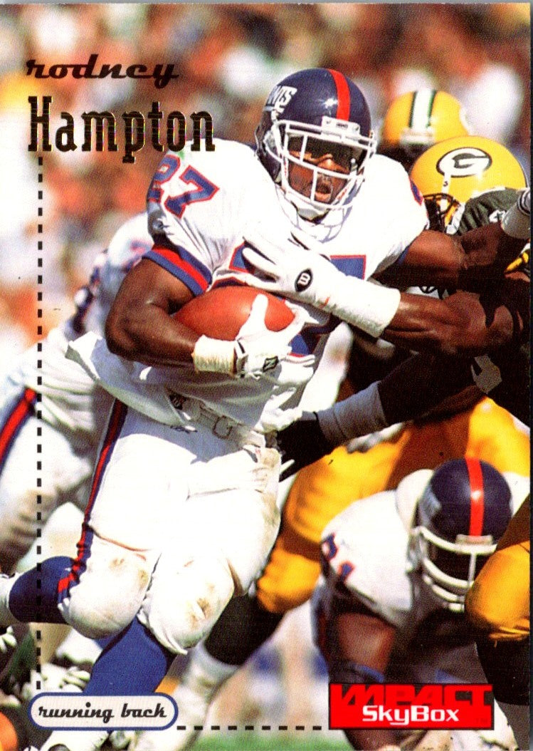 1996 SkyBox Impact Rodney Hampton