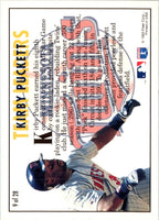 1994 Fleer Team Leaders Kirby Puckett #9