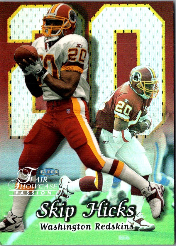 1999 Flair Showcase Skip Hicks #63