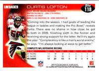 2010 Topps Curtis Lofton #118