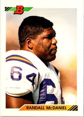 1992 Bowman Randall McDaniel #281