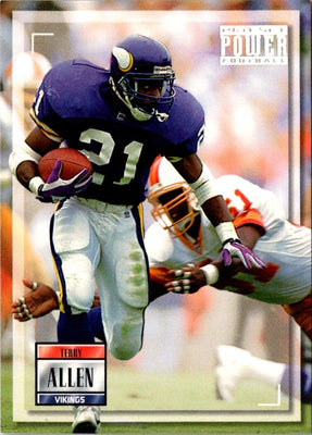 1993 Pro Set Power Terry Allen #121