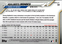 2020 Topps Opening Day Adalberto Mondesi #54