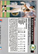 1992 Leaf Todd Van Poppel