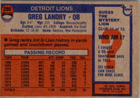 1976 Topps Greg Landry #286