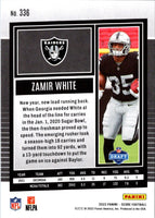 2022 Score Zamir White #336 Rookie