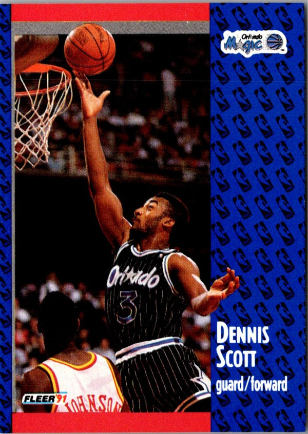 1991 Fleer Dennis Scott #147