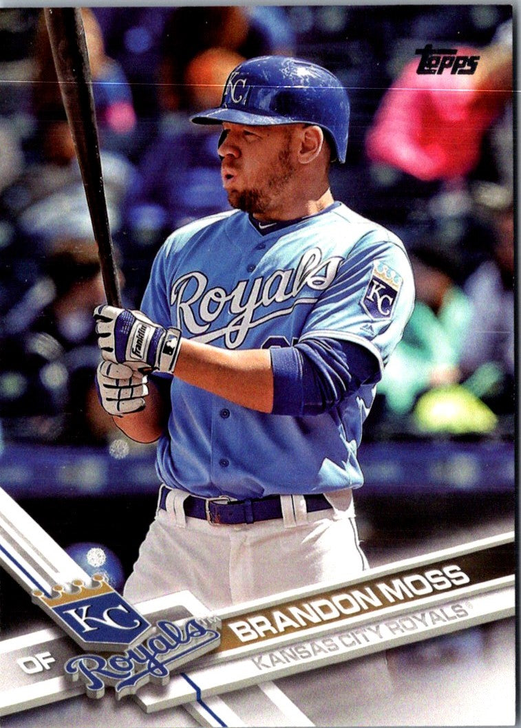 2017 Topps Heritage Blue Borders Kansas City Royals